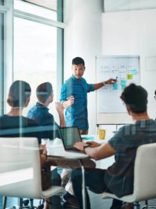 reunião empresarial